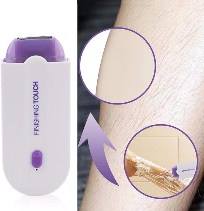 Painless All Body Cordless Hair Removal Shaver for Upper Lips, Chin & Cheeks
