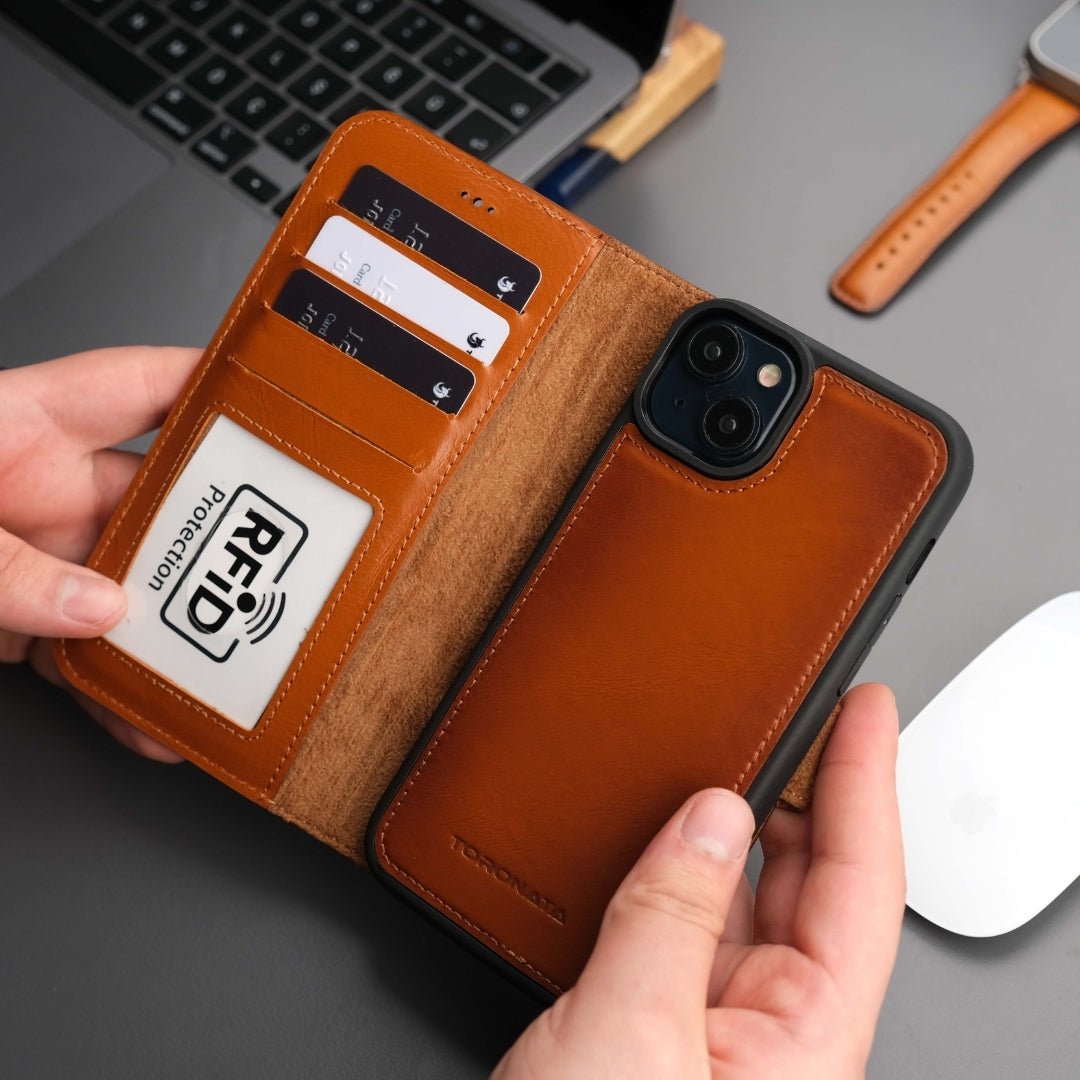 Casper iPhone 16 Plus Wallet Case Leather MagSafe-0